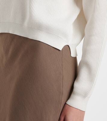 Polo acanalado de algodón | Brunello Cucinelli