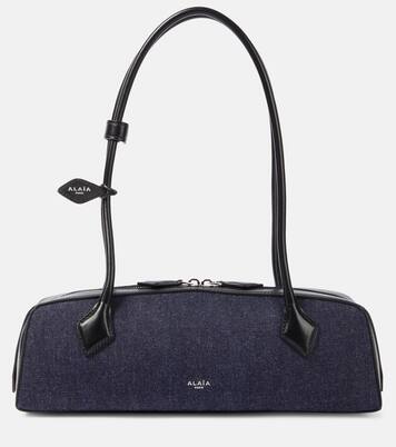 Sac Le Teckel Medium en denim | Alaïa