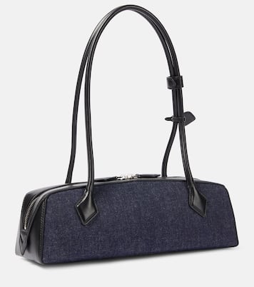 Sac Le Teckel Medium en denim | Alaïa