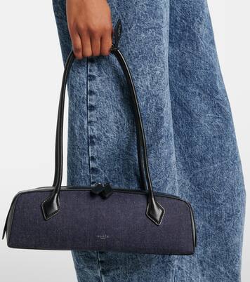 Sac Le Teckel Medium en denim | Alaïa