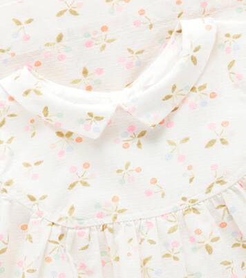 Tia floral cotton dress | Bonpoint