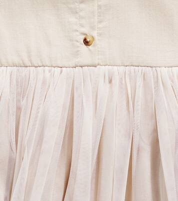 Fleurance ruffled dress | Donsje