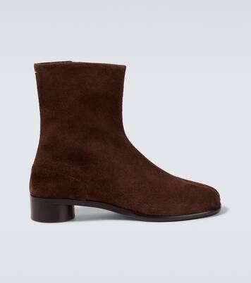 Ankle Boots Tabi aus Veloursleder | Maison Margiela