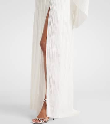 Robe longue Alana B en soie | Maria Lucia Hohan