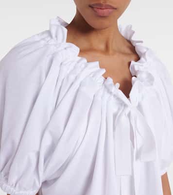 Cotton jersey top | Patou