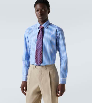 Silk jacquard tie | Charvet