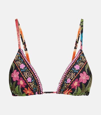 Bikini-Oberteil Stitched Garden Tapestry | Farm Rio