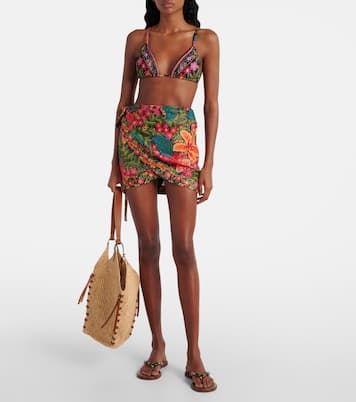 Bikini-Oberteil Stitched Garden Tapestry | Farm Rio