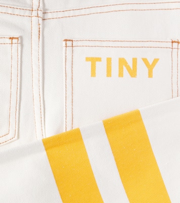 Striped cotton twill pants | Tinycottons