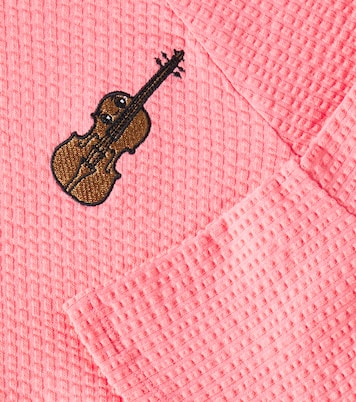 Violin embroidered dress | Mini Rodini