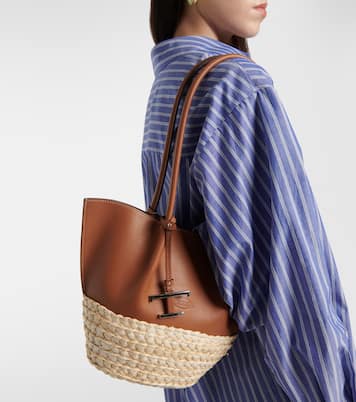 Bolso al hombro T Timeless Small de piel | Tod's