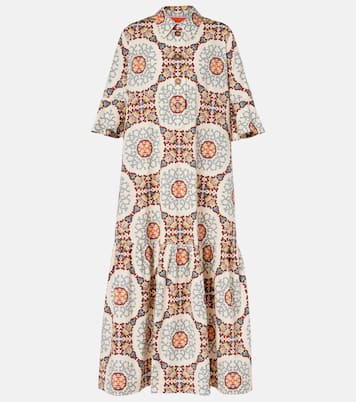 Artemis printed cotton poplin shirt dress | La DoubleJ