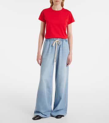 High-Rise Wide-Leg Jeans Pull On | 7 For All Mankind