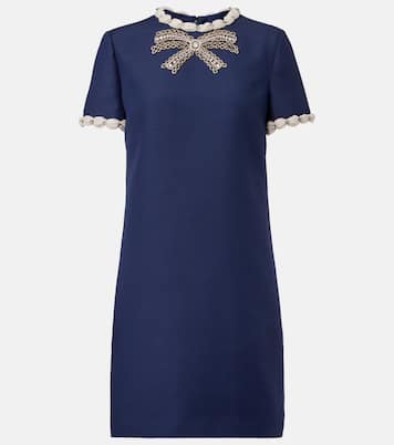 Verziertes Minikleid aus Crepe Couture | Valentino