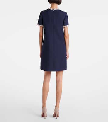 Verziertes Minikleid aus Crepe Couture | Valentino