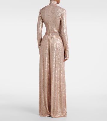 Pantalon ample à sequins  | Norma Kamali