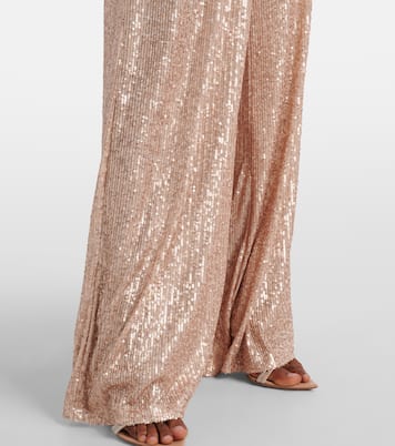 Pantalon ample à sequins  | Norma Kamali