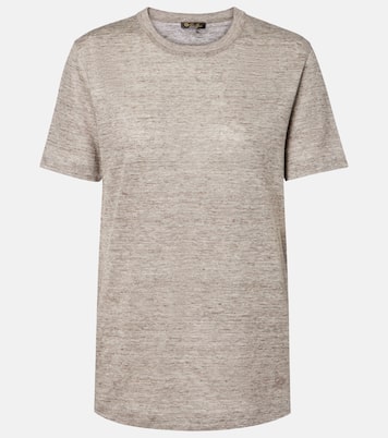Gargano linen jersey T-shirt | Loro Piana