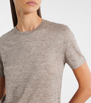 Gargano linen jersey T-shirt | Loro Piana