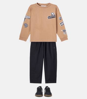 Rube printed cotton sweatshirt | Molo