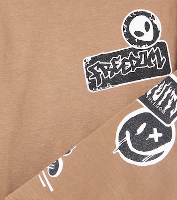 Rube printed cotton sweatshirt | Molo