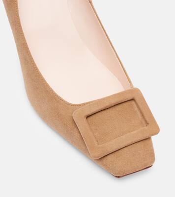 Trompette 70 suede pumps | Roger Vivier