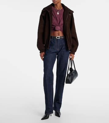 Suede jacket | Magda Butrym