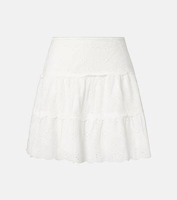 Minirock Cassandra aus Baumwolle | Rixo