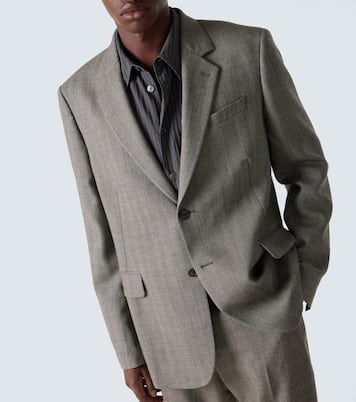 Ceremony herringbone virgin wool blazer | Our Legacy
