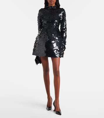 Minikleid Terfrite aus Jersey mit Pailletten  | Sportmax