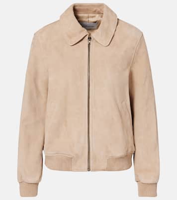 Suede bomber jacket | Yves Salomon