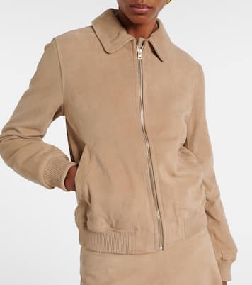 Suede bomber jacket | Yves Salomon