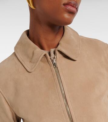 Suede bomber jacket | Yves Salomon