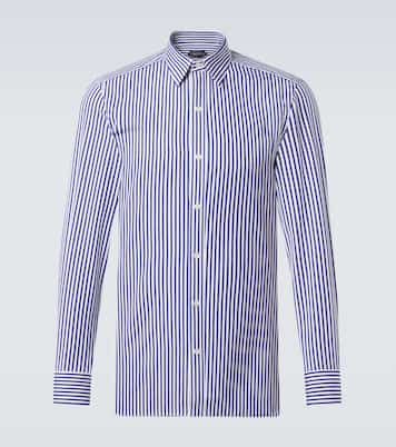Bengal stripe cotton poplin shirt | Tom Ford