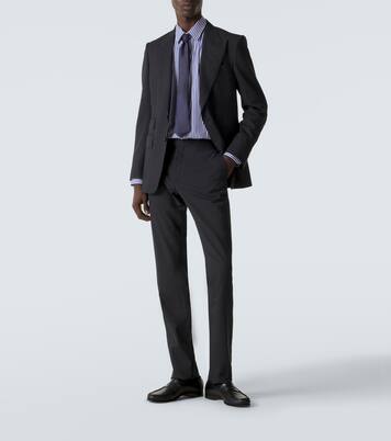 Bengal stripe cotton poplin shirt | Tom Ford