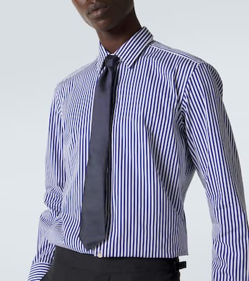 Bengal stripe cotton poplin shirt | Tom Ford