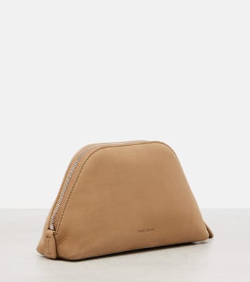 Clutch Devon Mini aus Leder | The Row