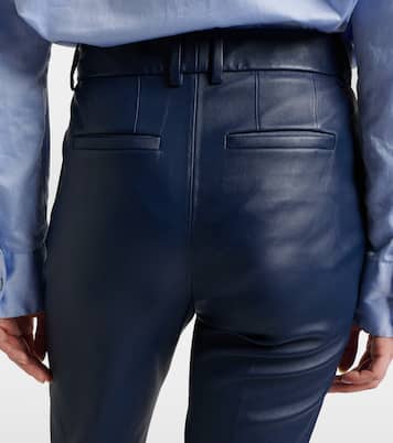 Schmale Hose Coleman aus Leder | Joseph