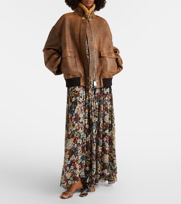 Mules Mila 35 en cuir embossé | Khaite