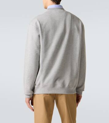 Sweat-shirt Web Stripe en coton | Gucci