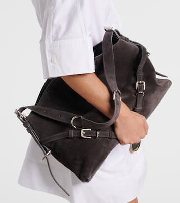Bolso al hombro Voyou Medium de ante | Givenchy