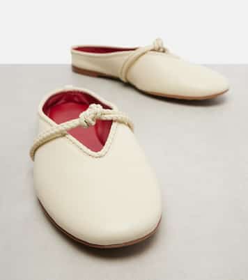 Slippers Rosa aus Leder | Bottega Veneta