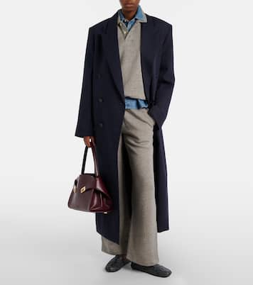 Logo cotton-blend fleece polo sweatshirt | Polo Ralph Lauren