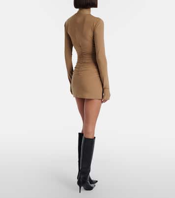 Turtleneck minidress | Norma Kamali