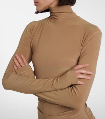 Turtleneck minidress | Norma Kamali