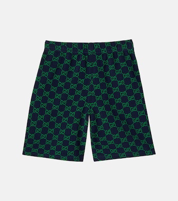 GG cotton canvas shorts | Gucci Kids