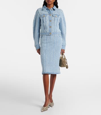 Bleistiftrock aus Denim | Nina Ricci