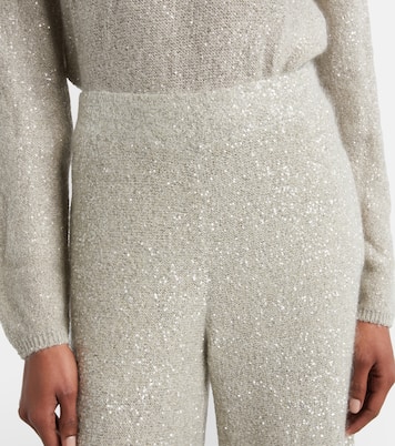 亮片阔腿裤 | Brunello Cucinelli