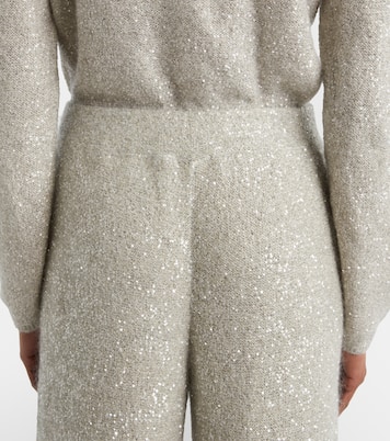 亮片阔腿裤 | Brunello Cucinelli