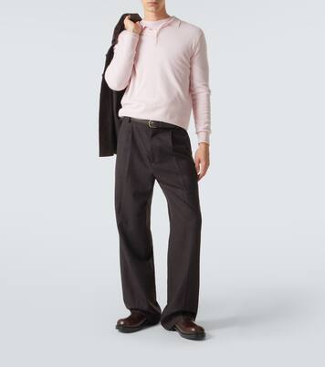 Cashmere polo sweater | Arch4